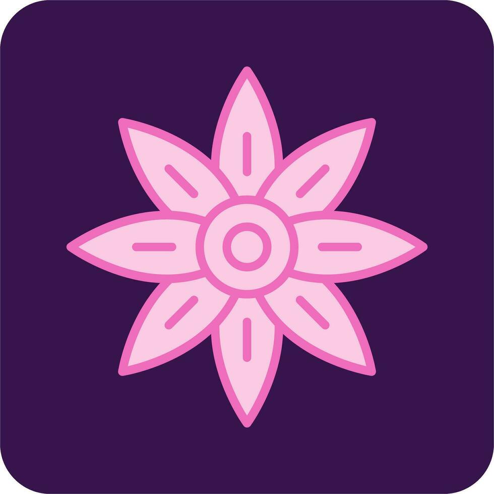 Tiger Lily Vector Icon