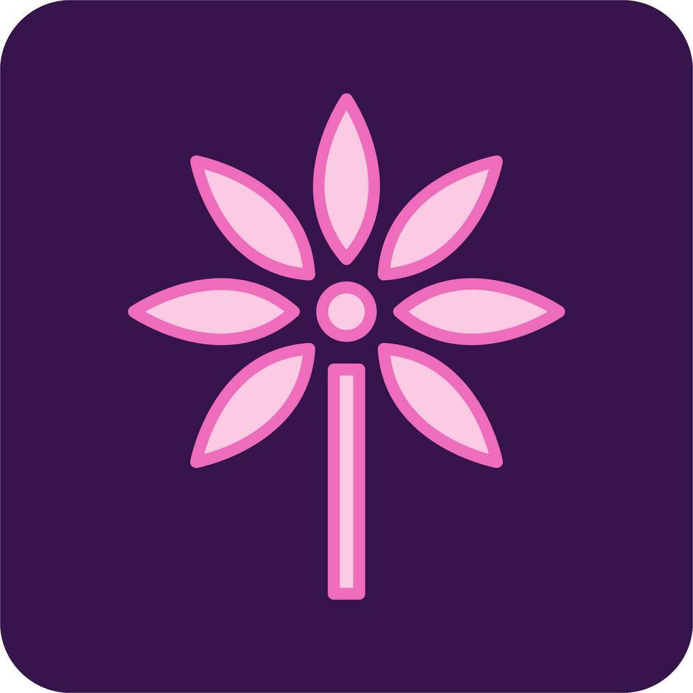 Schefflera Vector Icon