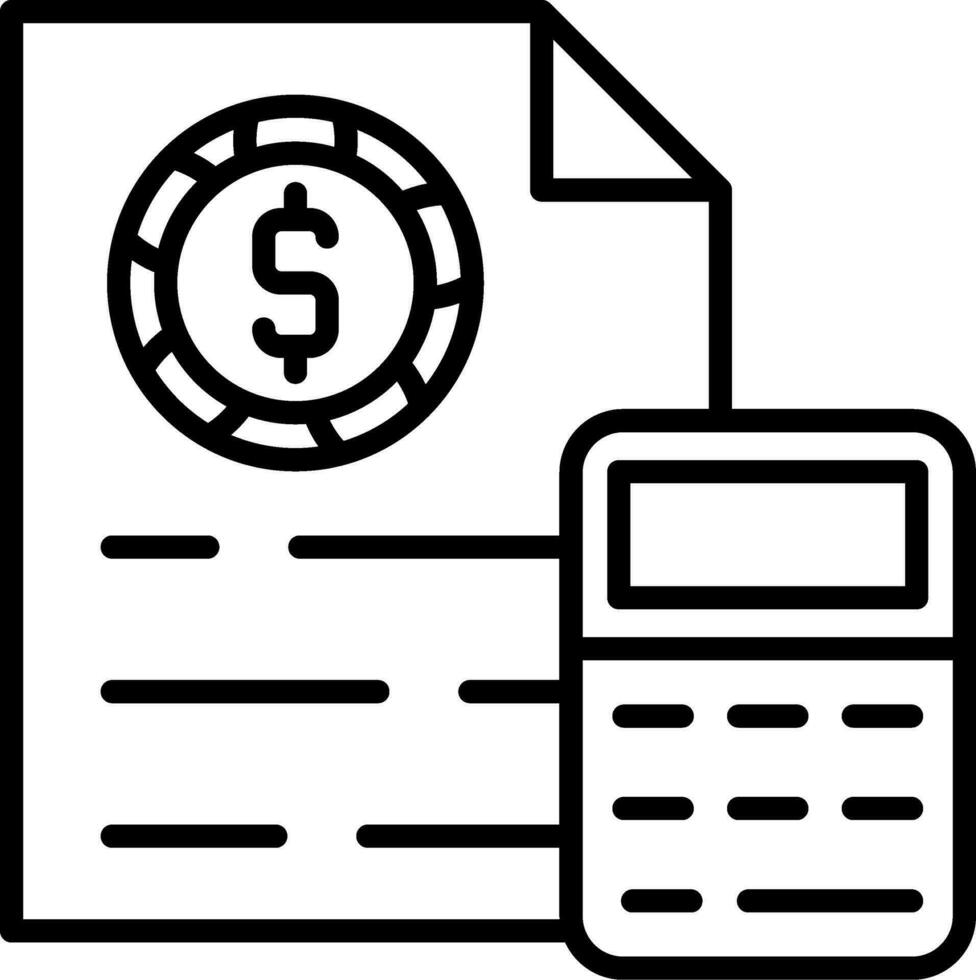 Accounting Vector Icon