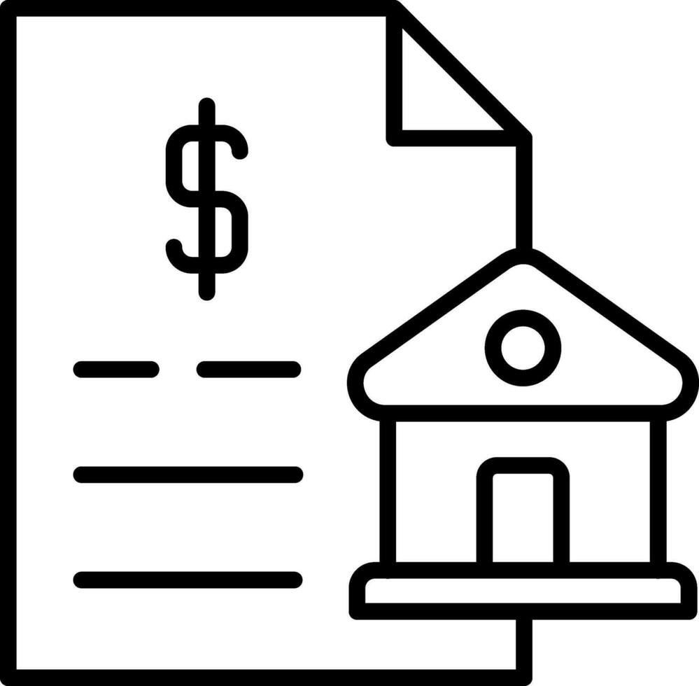 Mortgage Vector Icon