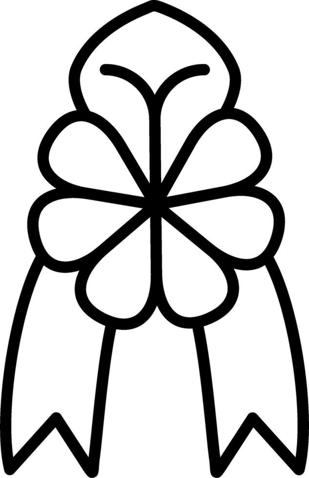Ribbon Bow Vector Icon