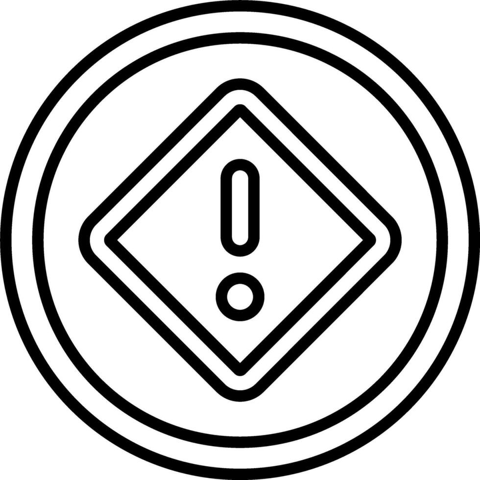 Caution Vector Icon