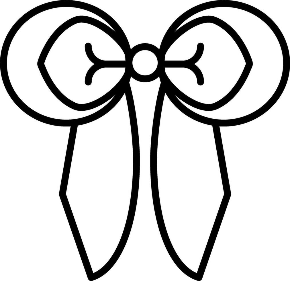 Ribbon Bow Vector Icon