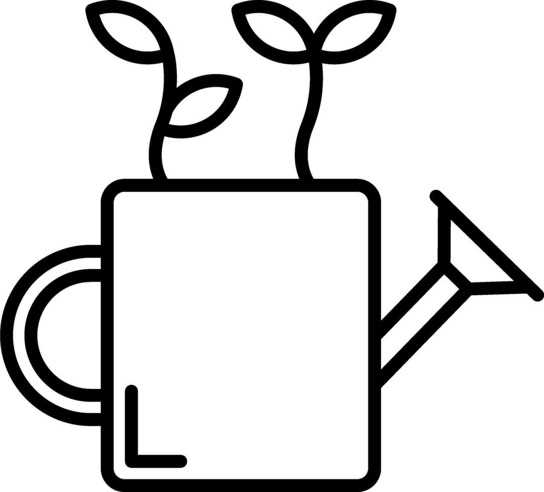 Watering Can Vector Icon