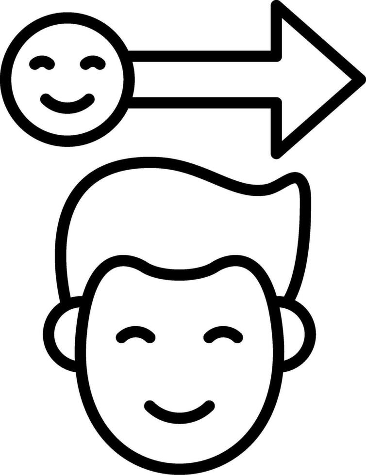 Happy Vector Icon