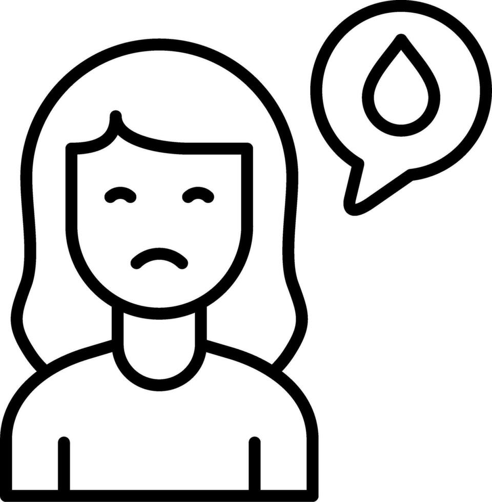 Sad Vector Icon