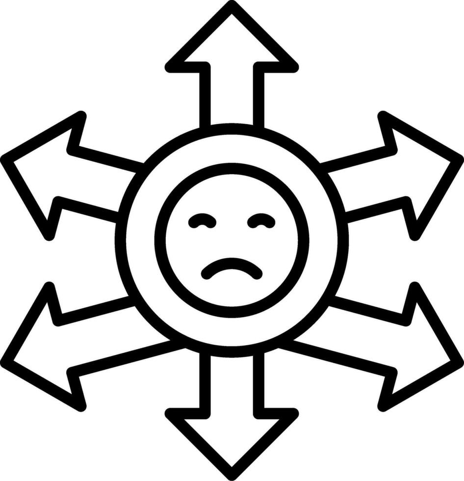 Ambiguity Vector Icon