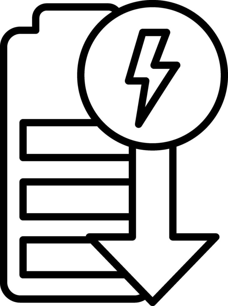 Power Down Vector Icon