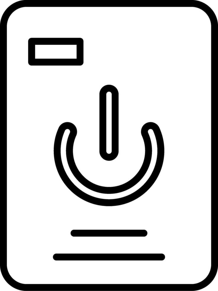 Turned Off Vector Icon