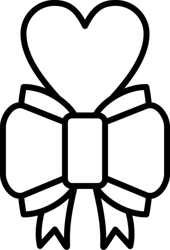 Ribbon Bow Vector Icon