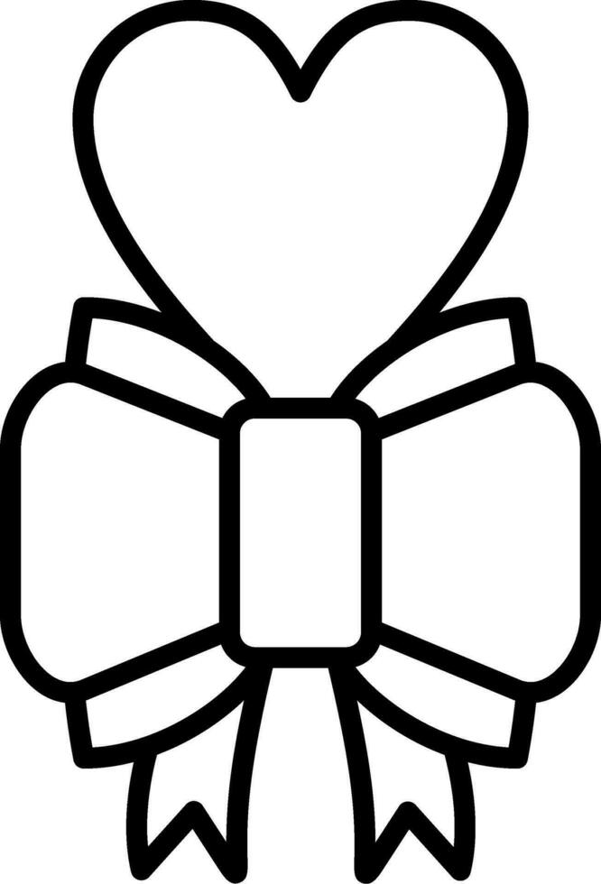 Ribbon Bow Vector Icon