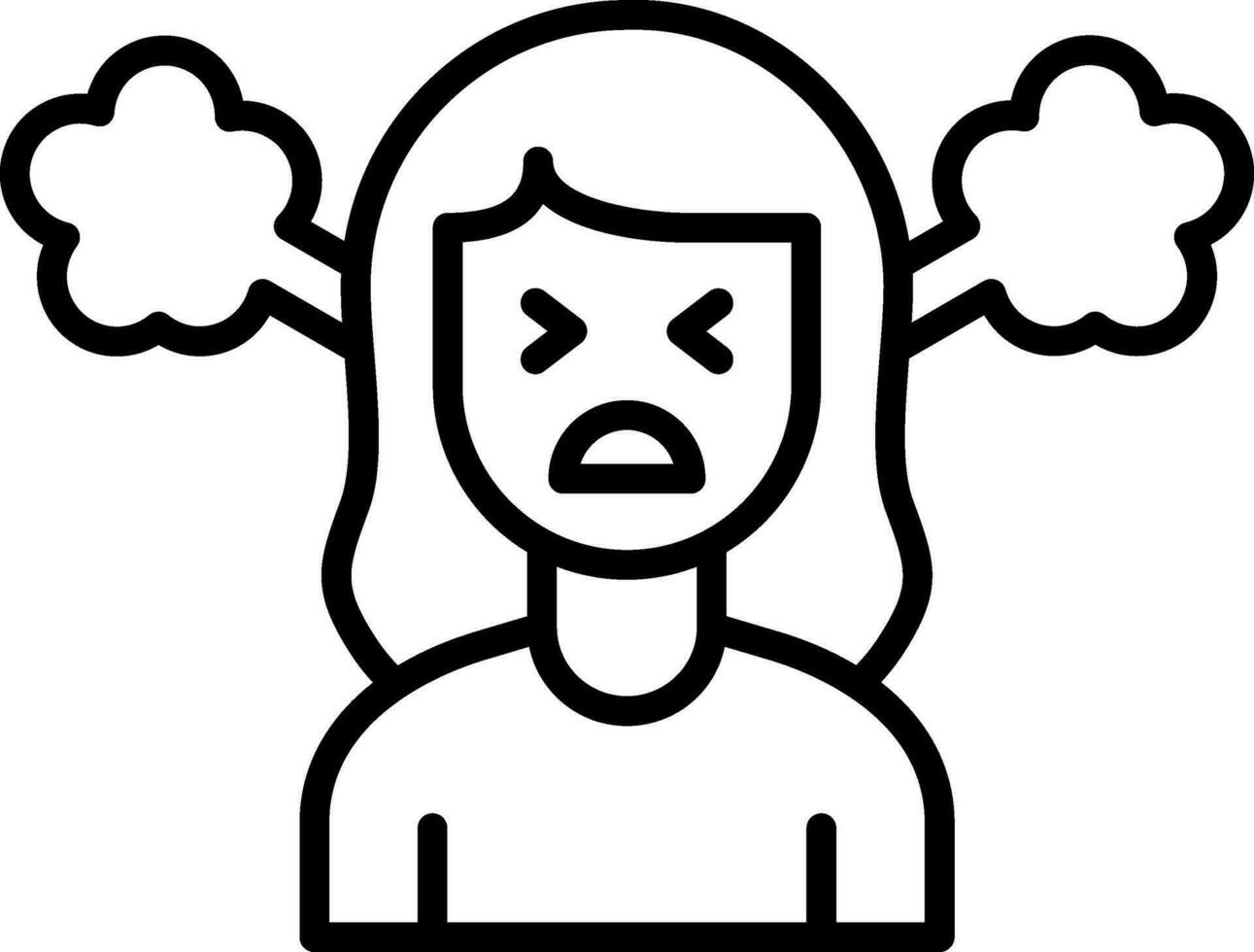 Angry Vector Icon