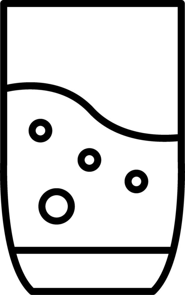 Glass Of Water Vector Icon