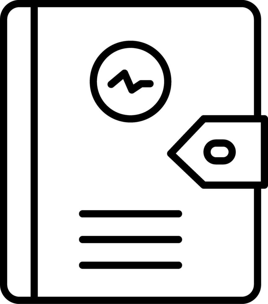 Diary Vector Icon