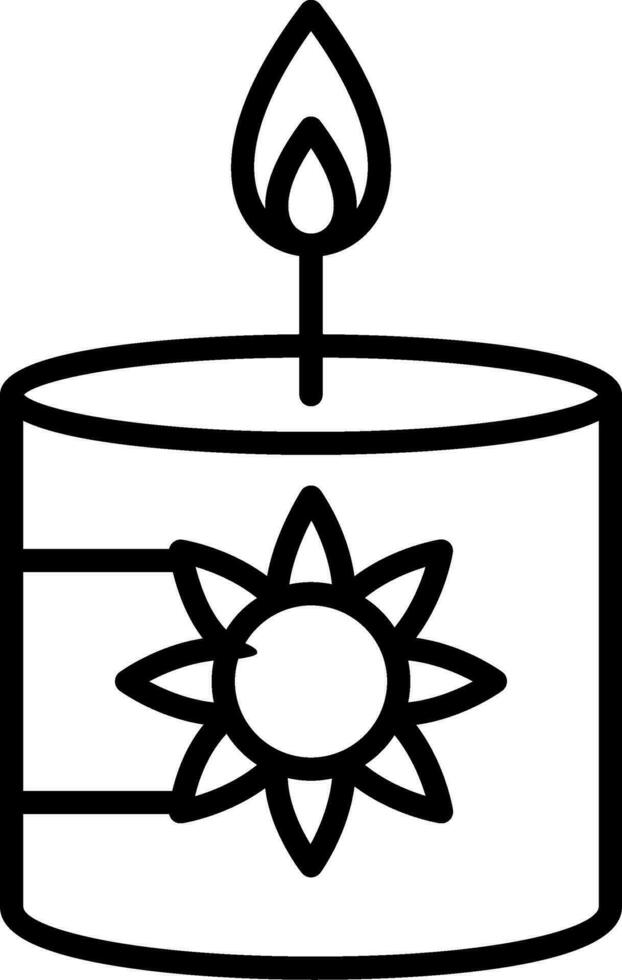 Scented Candle Vector Icon