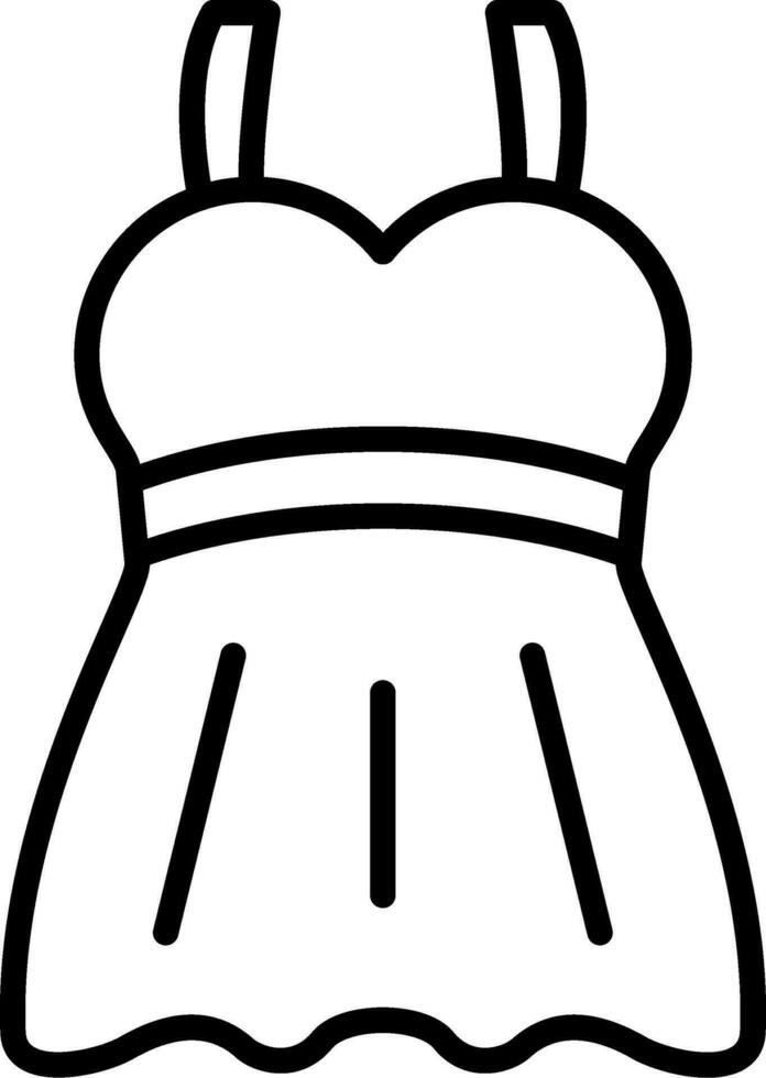 Nightgown Vector Icon