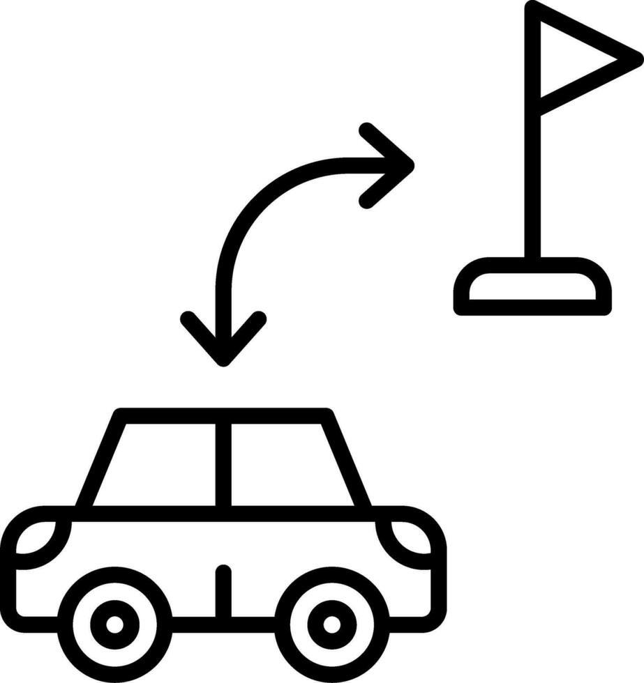Driving School Vector Icon
