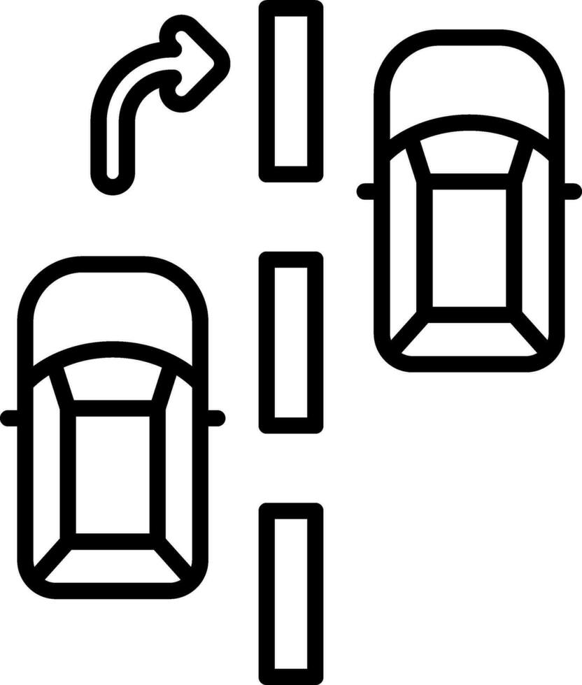 Overtake Vector Icon