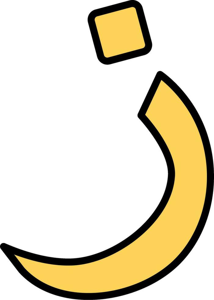 Arabic Language Vector Icon