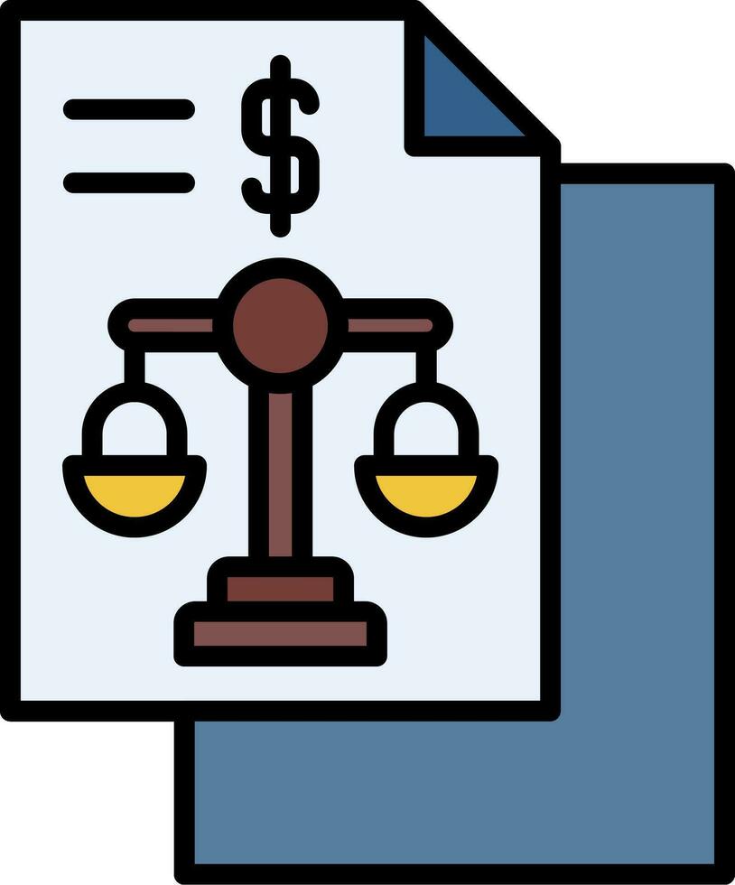 Legal Vector Icon