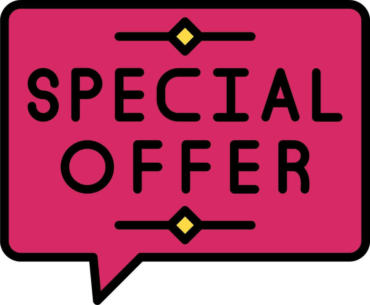 Special Offer Vector Icon
