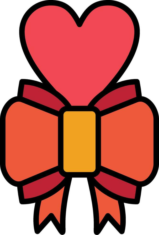 Ribbon Bow Vector Icon