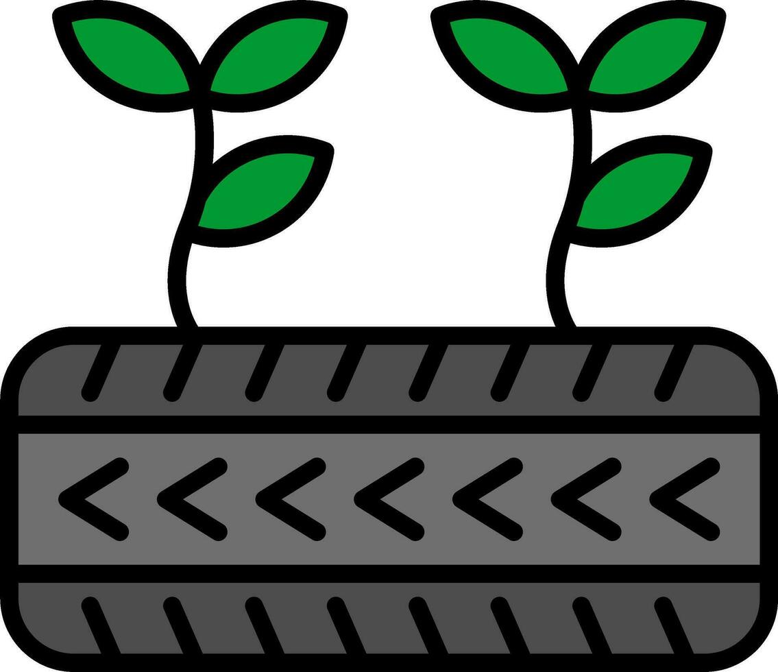 Tire Vector Icon