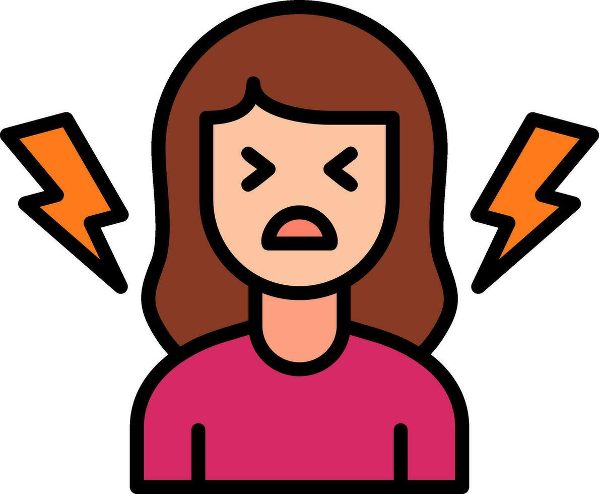 Suffer Vector Icon