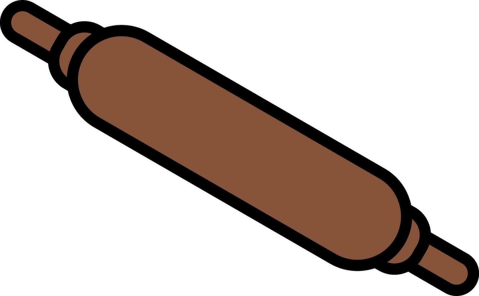 Rolling Pin Vector Icon