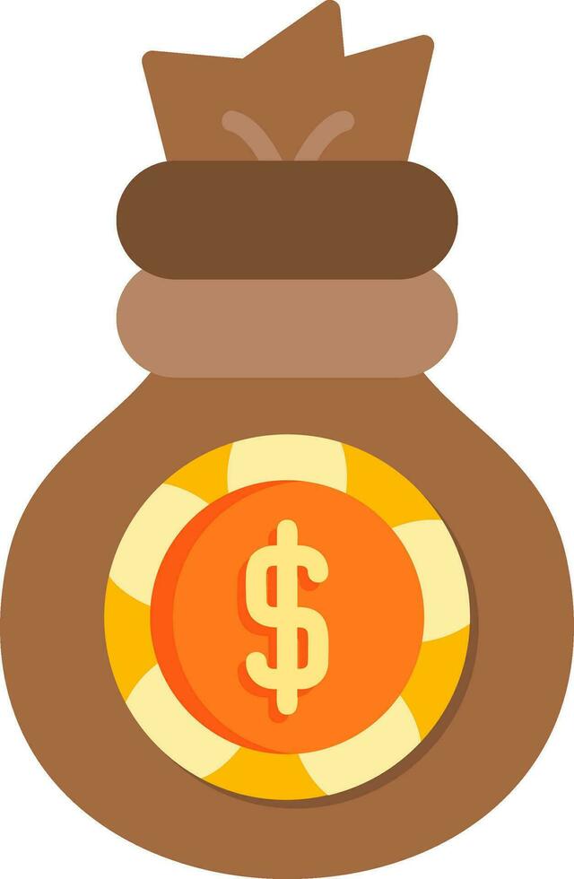 Money Bag Vector Icon