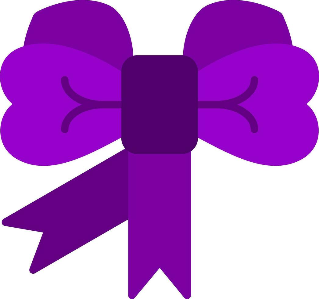 Ribbon Bow Vector Icon