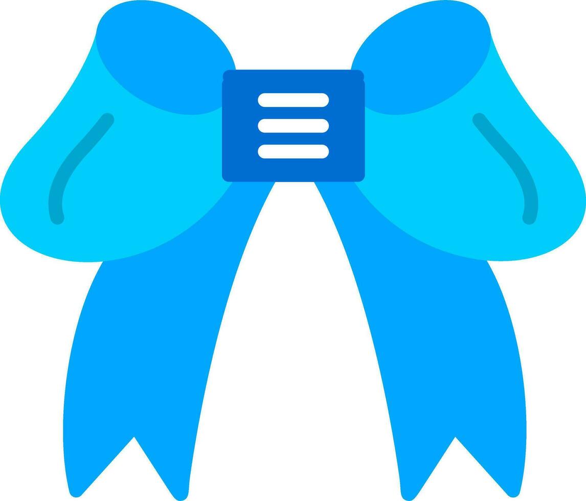 Ribbon Bow Vector Icon