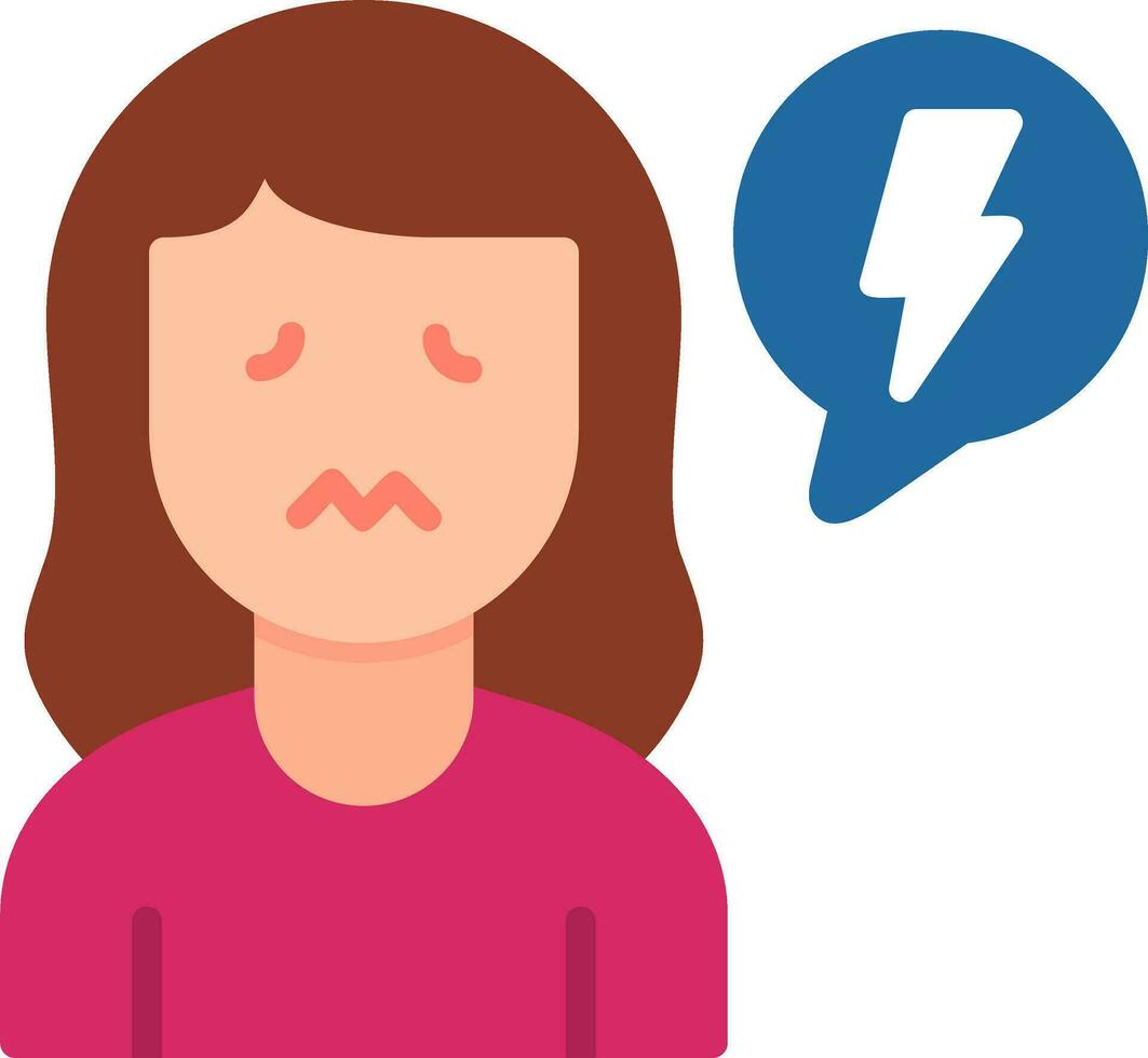 Overwhelmed Vector Icon