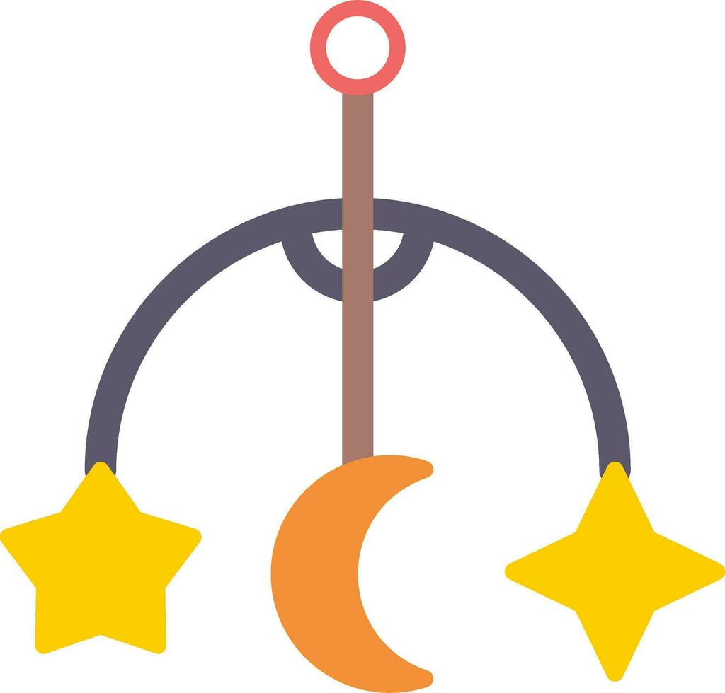 Crib Toy Vector Icon
