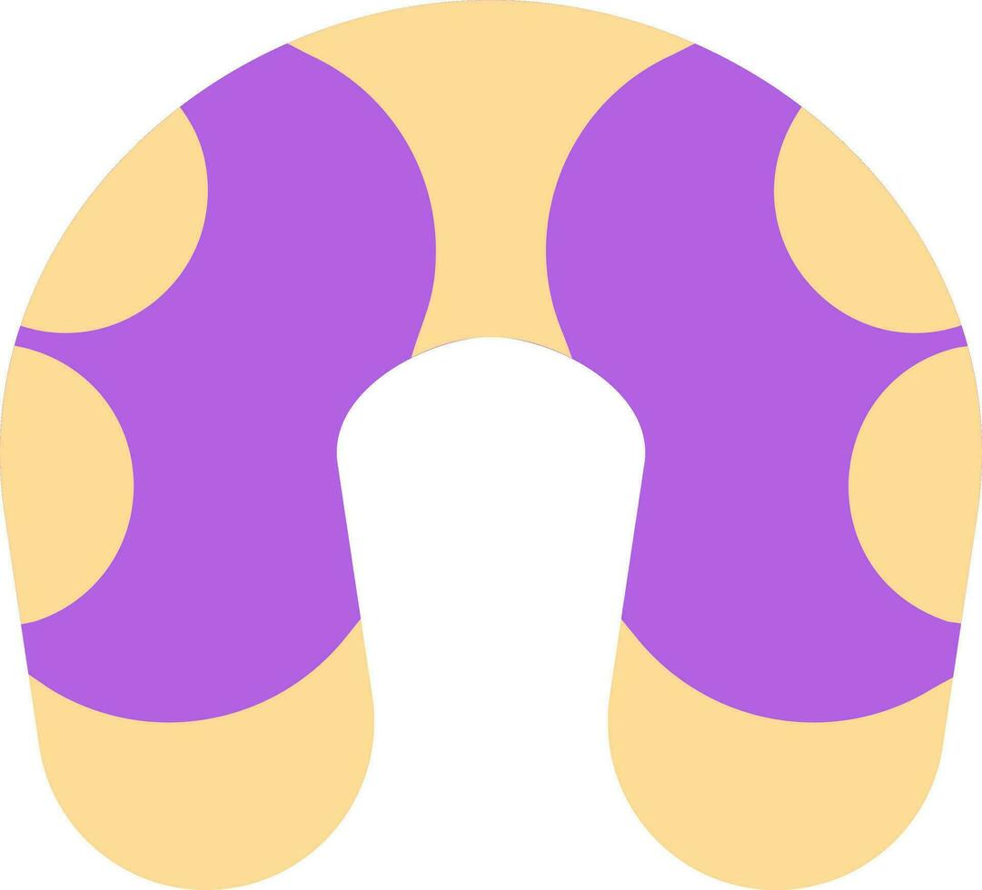 Neck Pillow Vector Icon