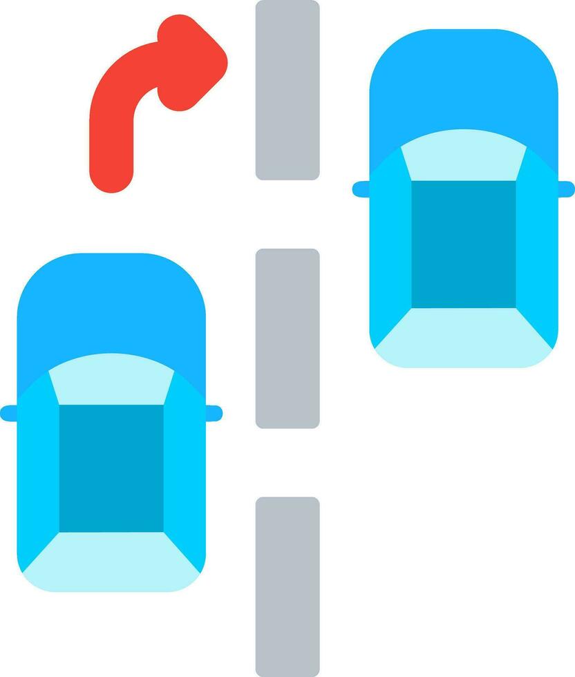 Overtake Vector Icon