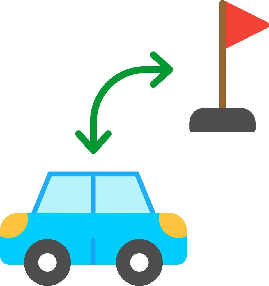 Driving School Vector Icon