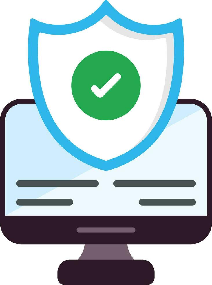 icono de vector de seguridad