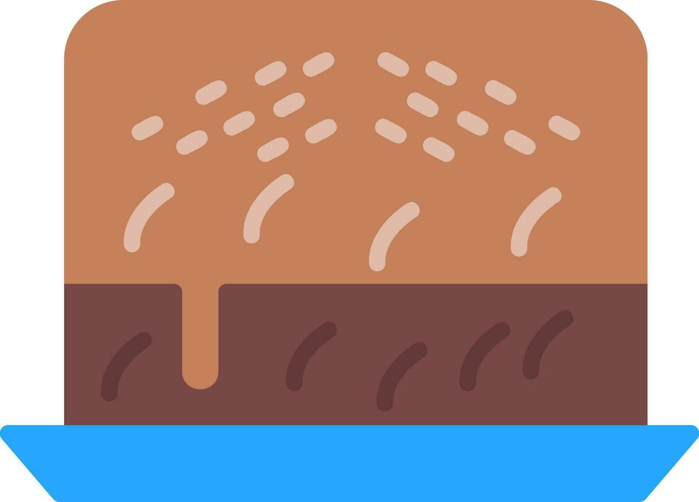 Brownie Vector Icon