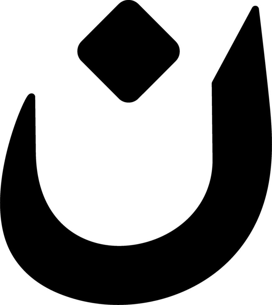 Arabic Language Vector Icon