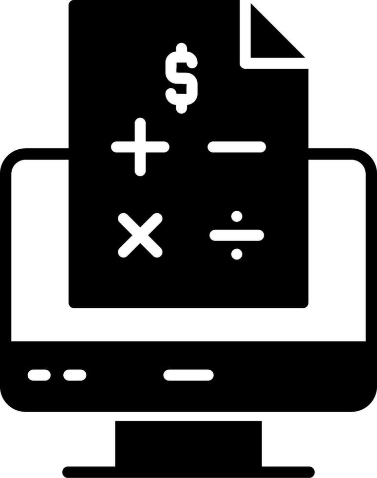 Accounting Vector Icon