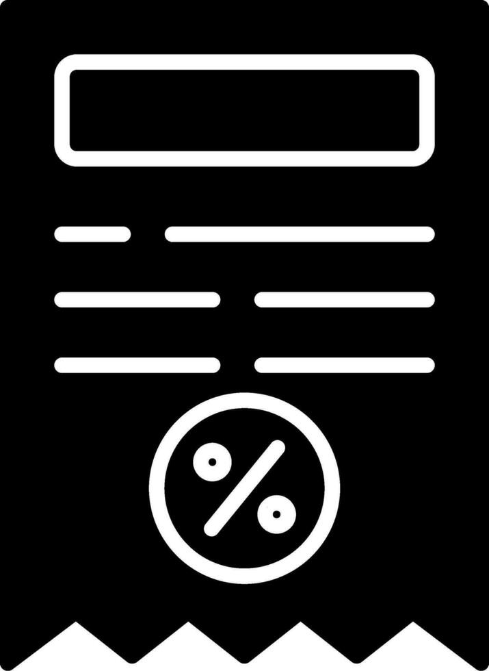 Bill Vector Icon