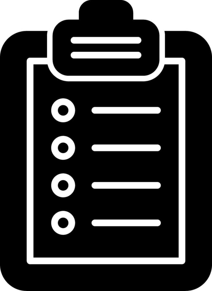 Checklist Vector Icon