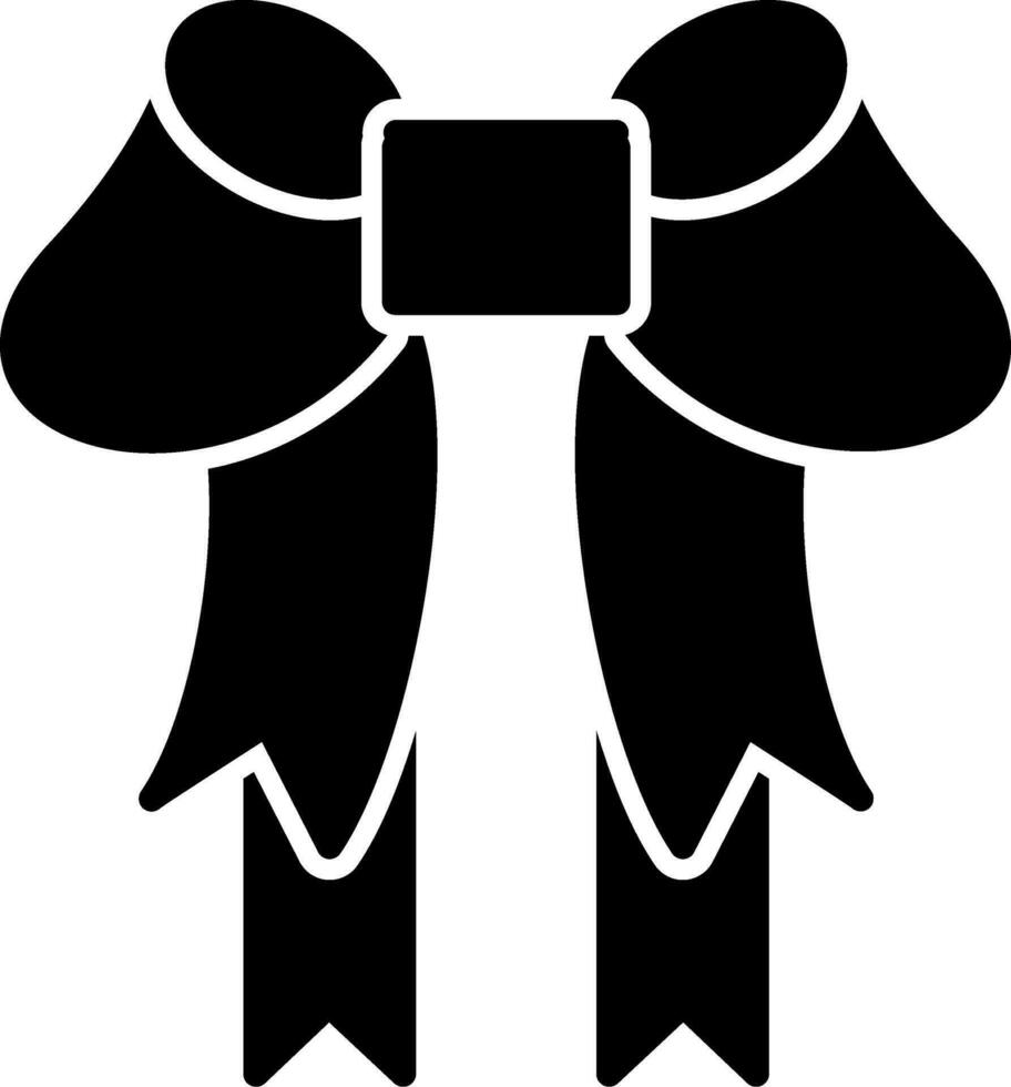 Ribbon Bow Vector Icon