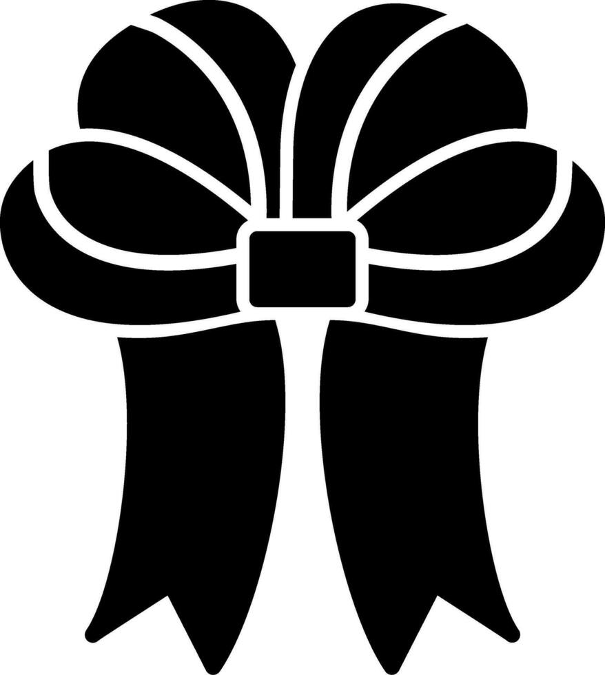 Ribbon Bow Vector Icon
