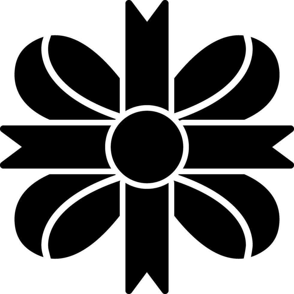 Ribbon Bow Vector Icon