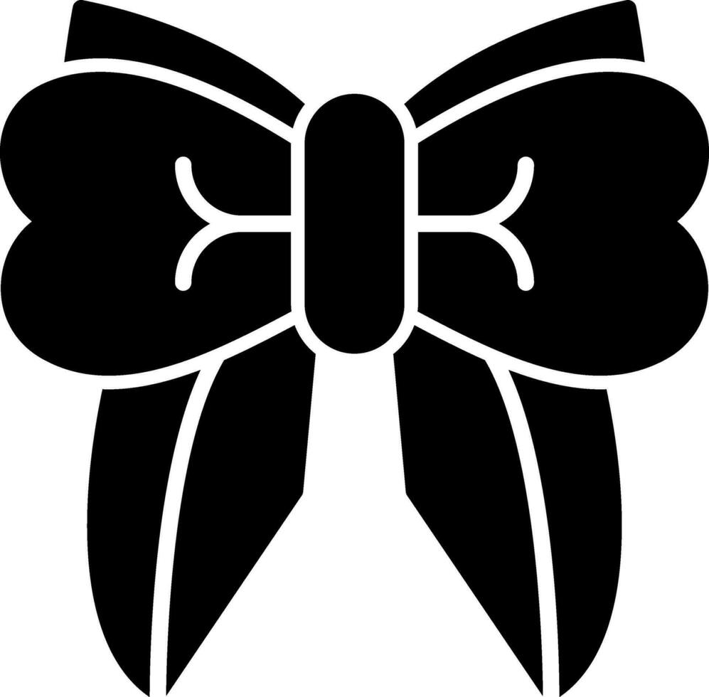 Ribbon Bow Vector Icon