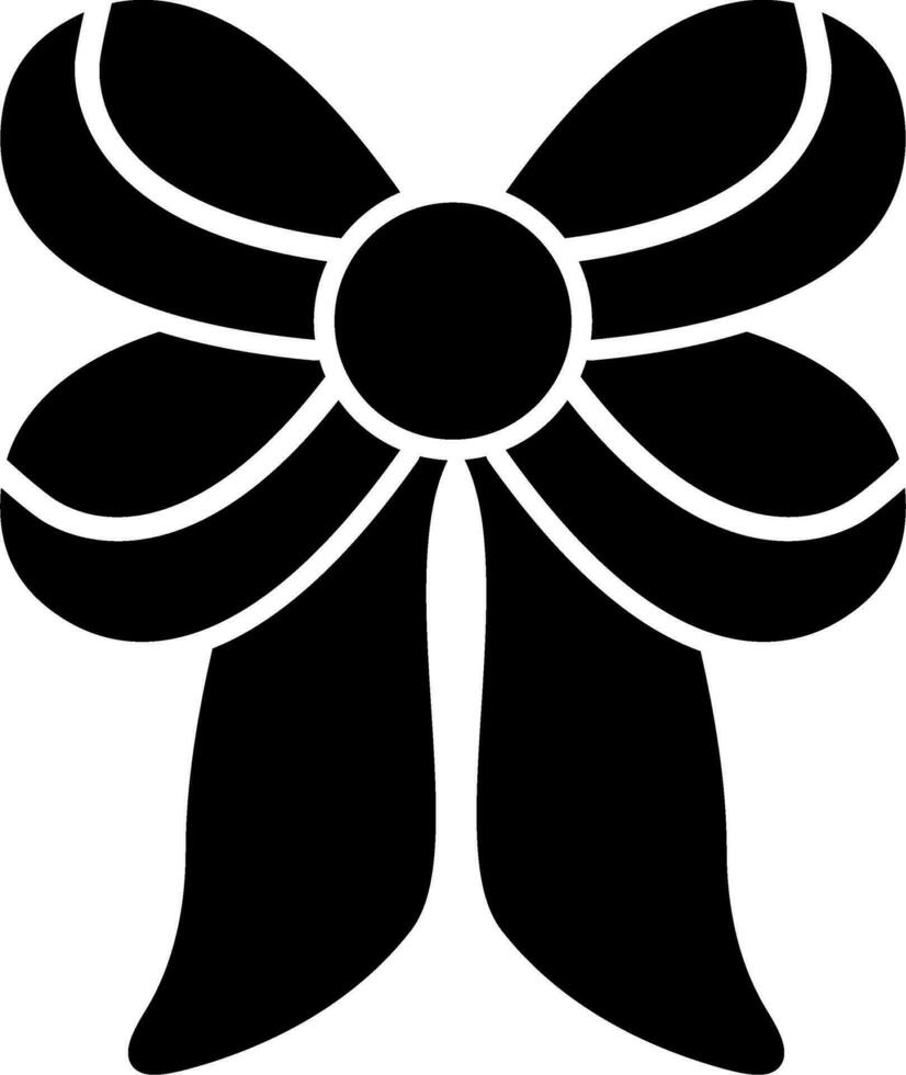 Ribbon Bow Vector Icon