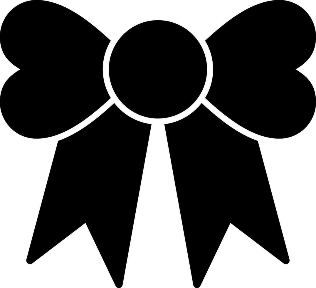 Ribbon Bow Vector Icon