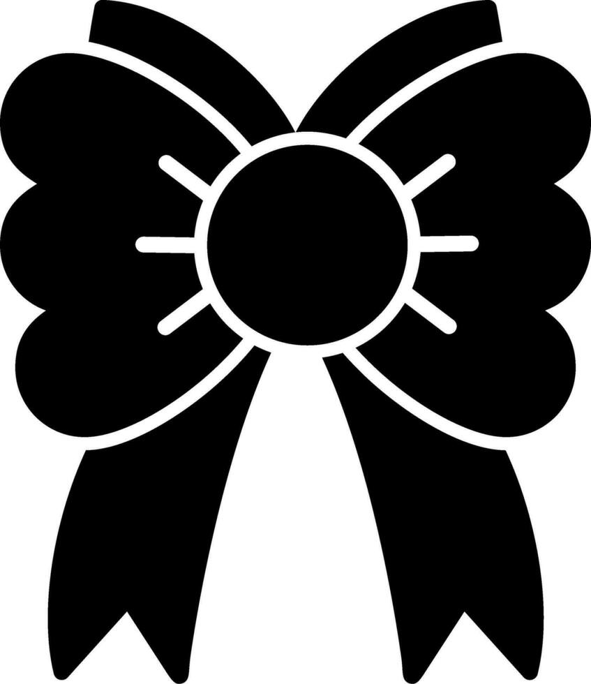 Ribbon Bow Vector Icon